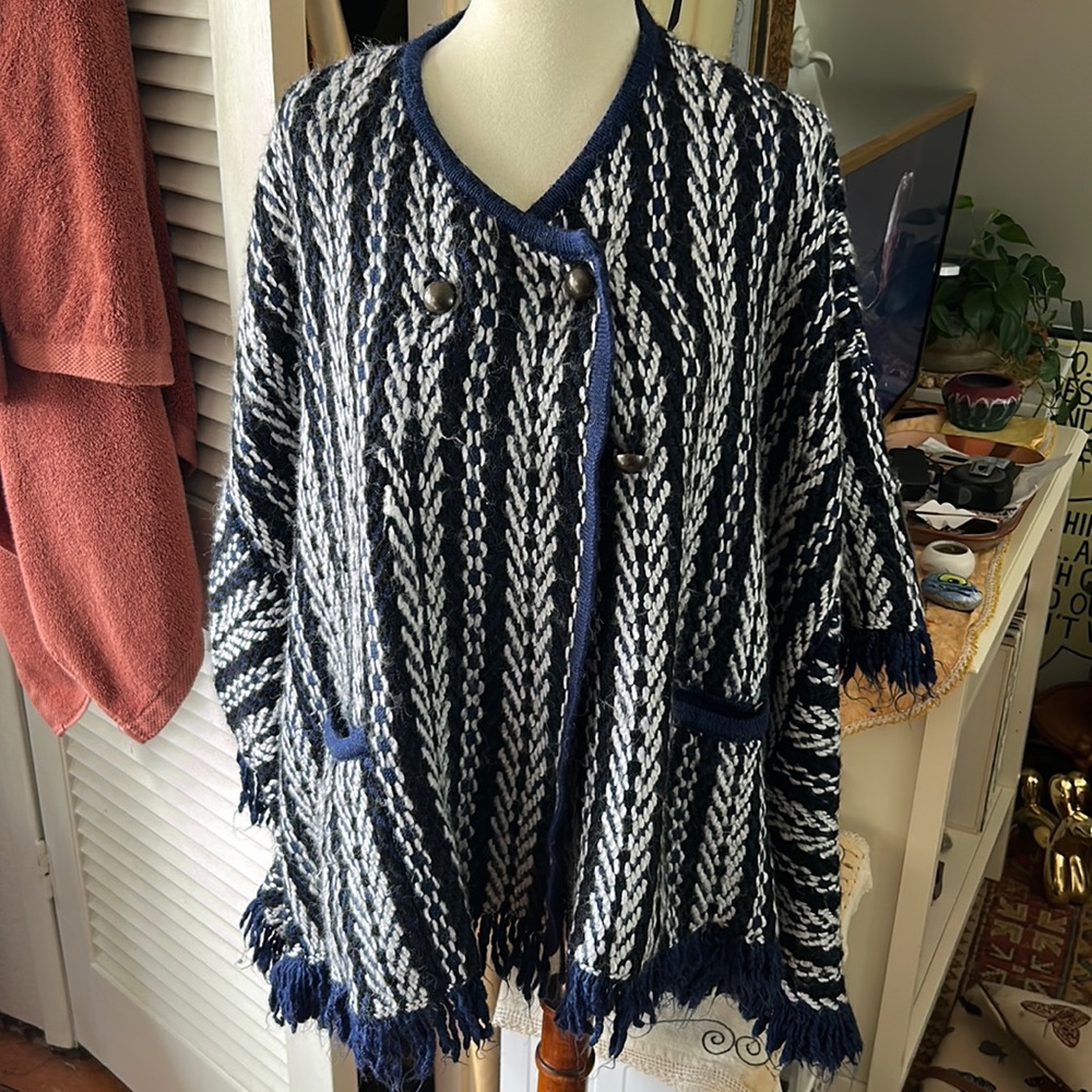 Anthropology poncho